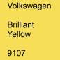 Preview: Volkswagen, Brilliant Yellow, 9107.